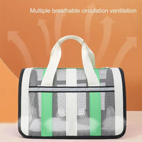 Breathable Cat Tote Carrier — Green