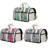Breathable Cat Tote Carrier — Rose Red