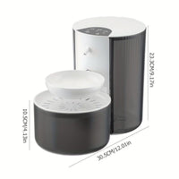 Smart Cat Water Fountain 3L — USB & Battery