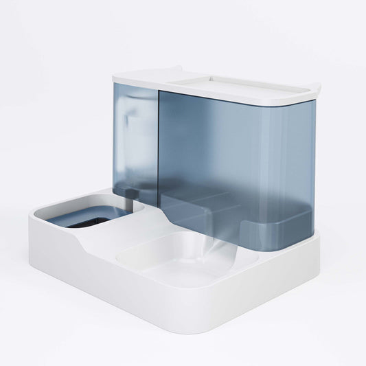Automatic Cat Feeder & Water Dispenser 3L — Blue