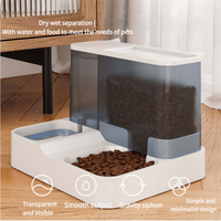 Automatic Cat Feeder & Water Dispenser 3L — Blue