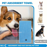6-Piece Dog Grooming Bath Set - Blue