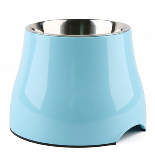Elevated Pet Feeding Bowl with Stainless Steel Inner