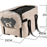 Pet Car Booster Seat & Cats - Safe Travel Carrier Bed