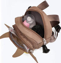 Green Adorable Monster Pet Backpack Harness - Small Dog & Cat