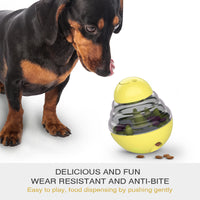 Interactive Dog Puzzle Feeder with Adjustable Food Dispensing