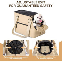 Versatile Pet Carrier Tote Bag & Cats