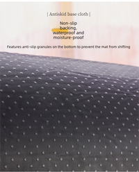 Thickened Pet Sofa Bed 60x40cm Coffee Dog Mat with Integrated