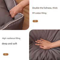 Rectangular Pet Bed with Removable Cooling Mat