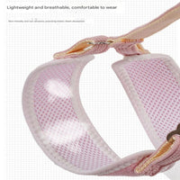 Lace Y-Shaped Pet Harness and Leash Set - Breathable Mesh Vest