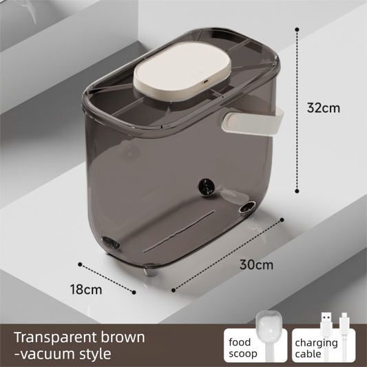 Smart Vacuum Pet Food Storage Container - Moisture & Insect