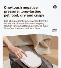 Smart Vacuum Pet Food Storage Container - Moisture & Insect