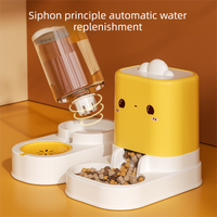 2-in-1 Feeder & Waterer Station 2.2L + 1L — Pink