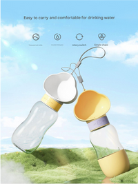 Portable Dog Water Bottle - Leak-Proof Pet Travel Water