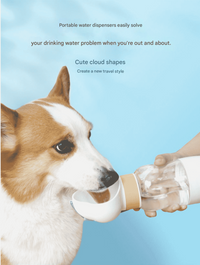 Portable Dog Water Bottle - Leak-Proof Pet Travel Water