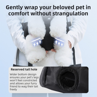 Hands Free Adjustable Dog Carrier Backpack with 3-Point