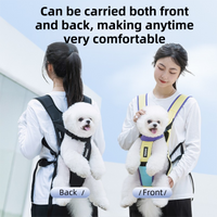 Hands Free Adjustable Dog Carrier Backpack with 3-Point