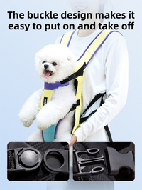 Hands Free Adjustable Dog Carrier Backpack with 3-Point