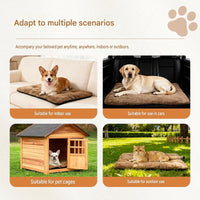 Self-Heating Pet Mat 72 x 115cm — Grey