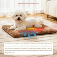 Self-Heating Pet Mat 72 x 115cm — Grey