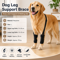 Dog Knee Brace and Leg Support Sleeve - Protective Wrap