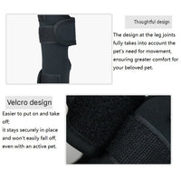 Dog Knee Brace and Leg Support Sleeve - Protective Wrap