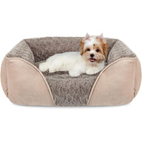 Small & Medium Pet Bed - Washable Rectangle Dog Bed