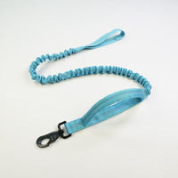 Tactical Dog Collar and Bungee Lead Set - Padded Quick Release