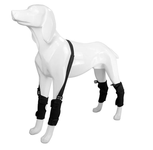 Adjustable Dog Knee Brace set - Include front and hind legs