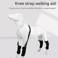 Adjustable Dog Knee Brace set - Include front and hind legs
