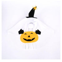 Halloween Pumpkin Ghost Dog Costume - Polyester Pet Fancy