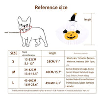 Halloween Pumpkin Ghost Dog Costume - Polyester Pet Fancy